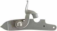 L&R's RPL-01-C Maslin Percussion Lock
to upgrade the CVA & Traditions Kentucky Rifles & Pistols,
right hand only,
made in the USA,
by L&R Lock Company